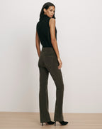 Pantalon bootcut en velours côtelé Cameron