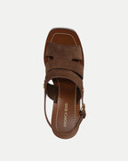 Peony Suede Platform Sandal