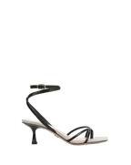 Caterina Leather Ankle-Wrap Sandal