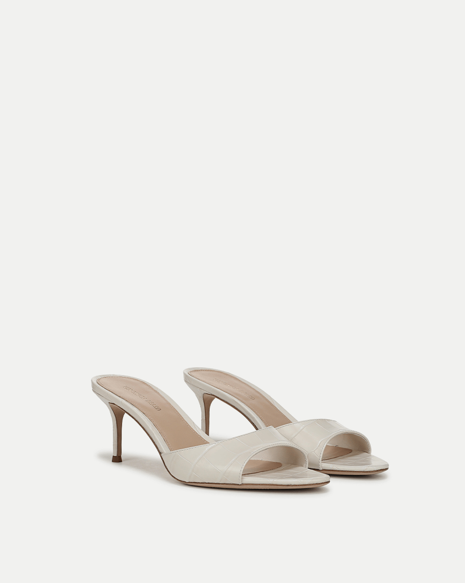 Sandales Tia effet croco