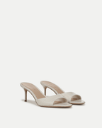Sandales Tia effet croco