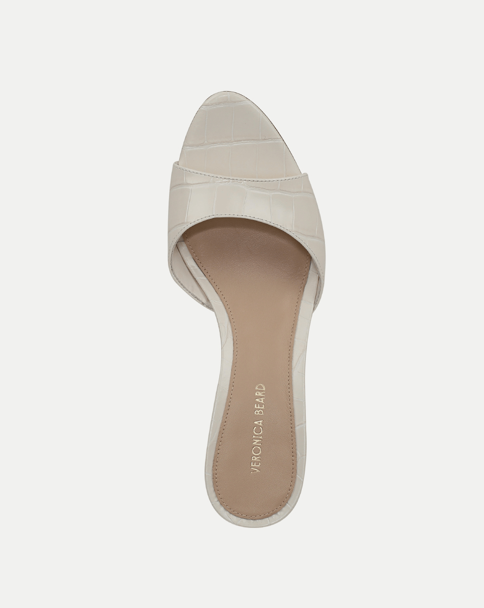 Sandales Tia effet croco