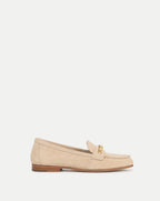 Mocassin Penny en suède à chaîne