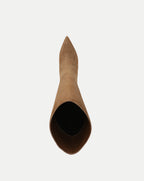 Bottes Lisa à petit talon | Mollet large