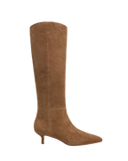 Bottes Lisa à petit talon | Mollet large
