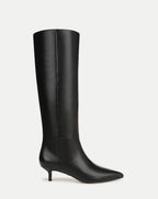 Lisa Kitten-Heel Boot | Wide-Calf
