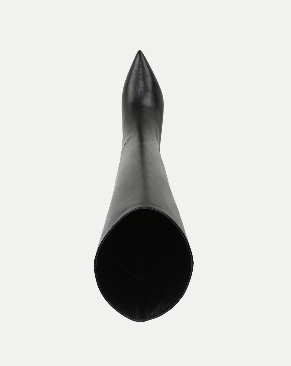 Lisa Kitten-Heel Boot | Wide-Calf