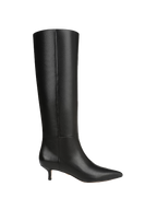Lisa Kitten-Heel Boot | Wide-Calf