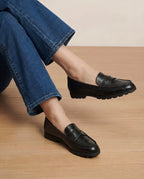 Penny Lug-Sole Loafer