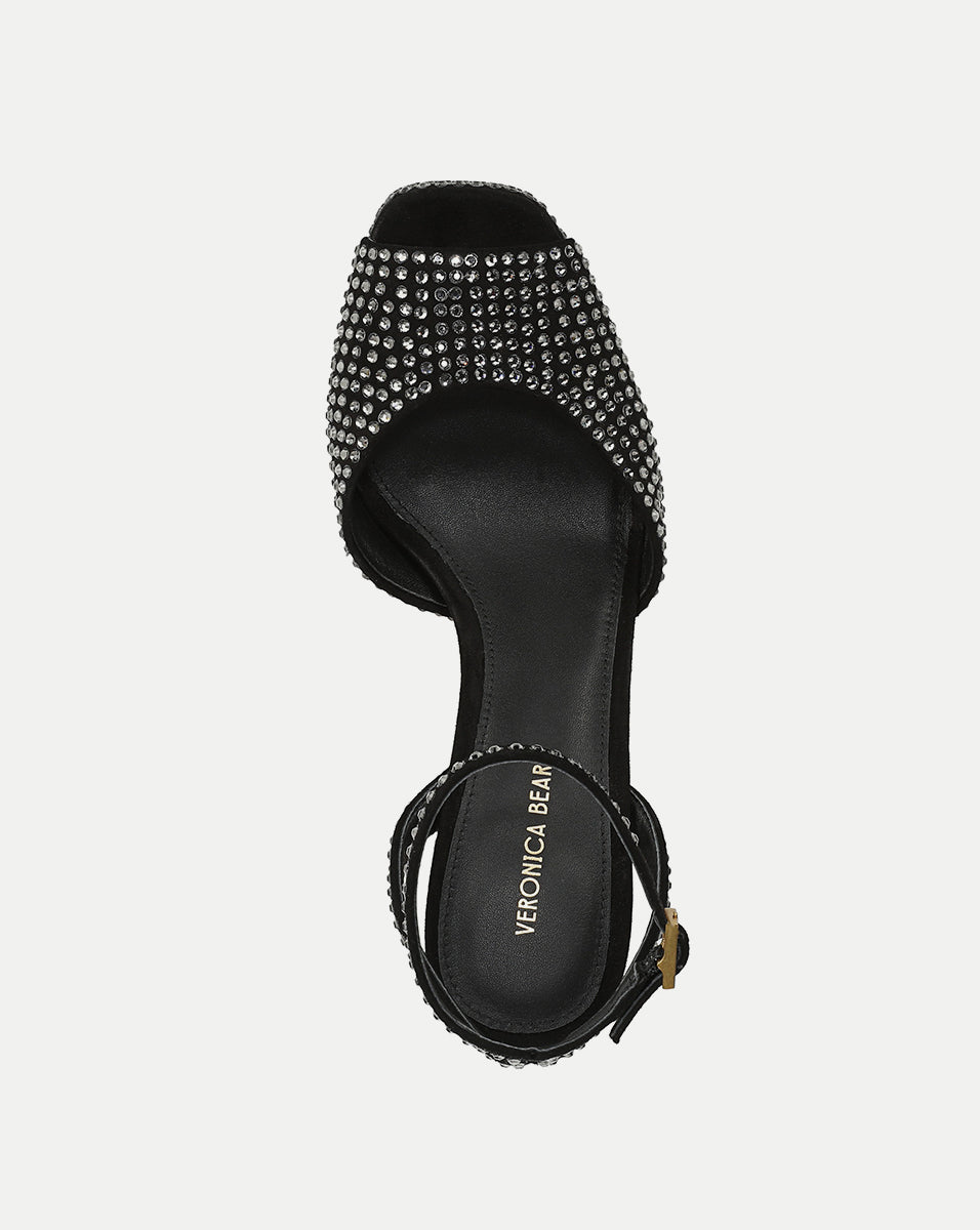 Brianne Crystal Platform Sandal