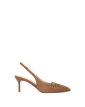 Chaussures à talons à bride arrière tressées Rashida