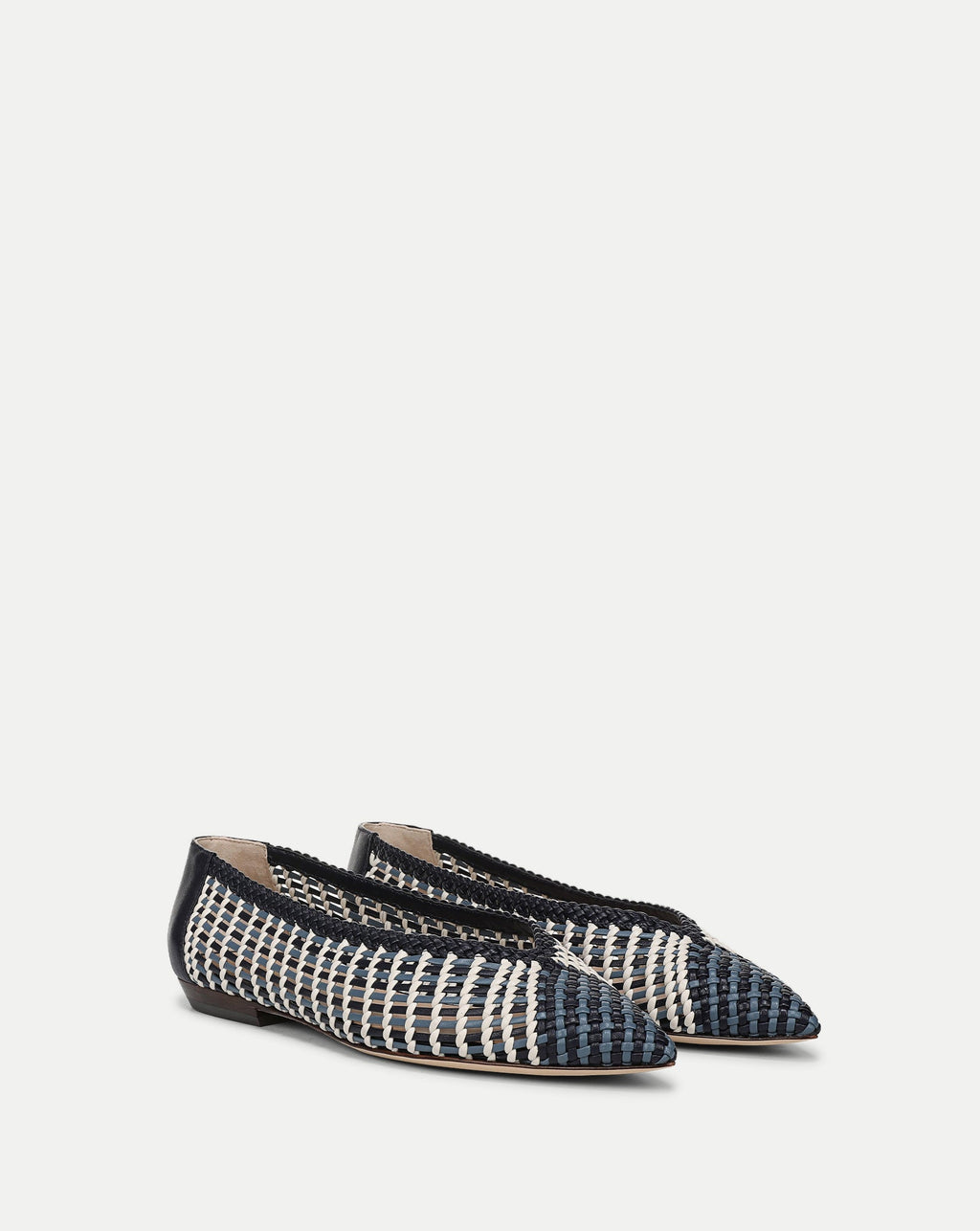 Ballerines en cuir tressé Bancroft