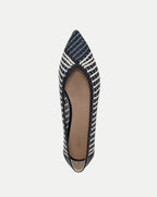 Ballerines en cuir tressé Bancroft
