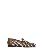 Prilla Woven Leather Loafer