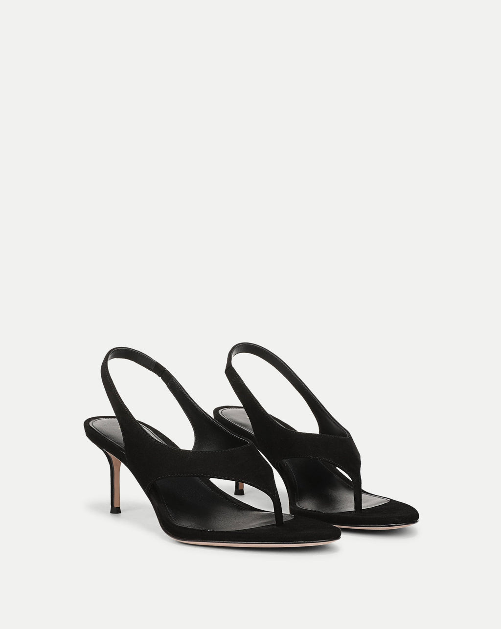 Sandales à talons et bride arrière