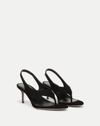 Sandales à talons et bride arrière