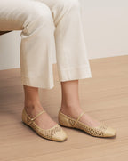 Ballerines Ellie Raffia