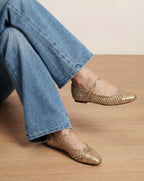 Ballerines Ellie Raffia