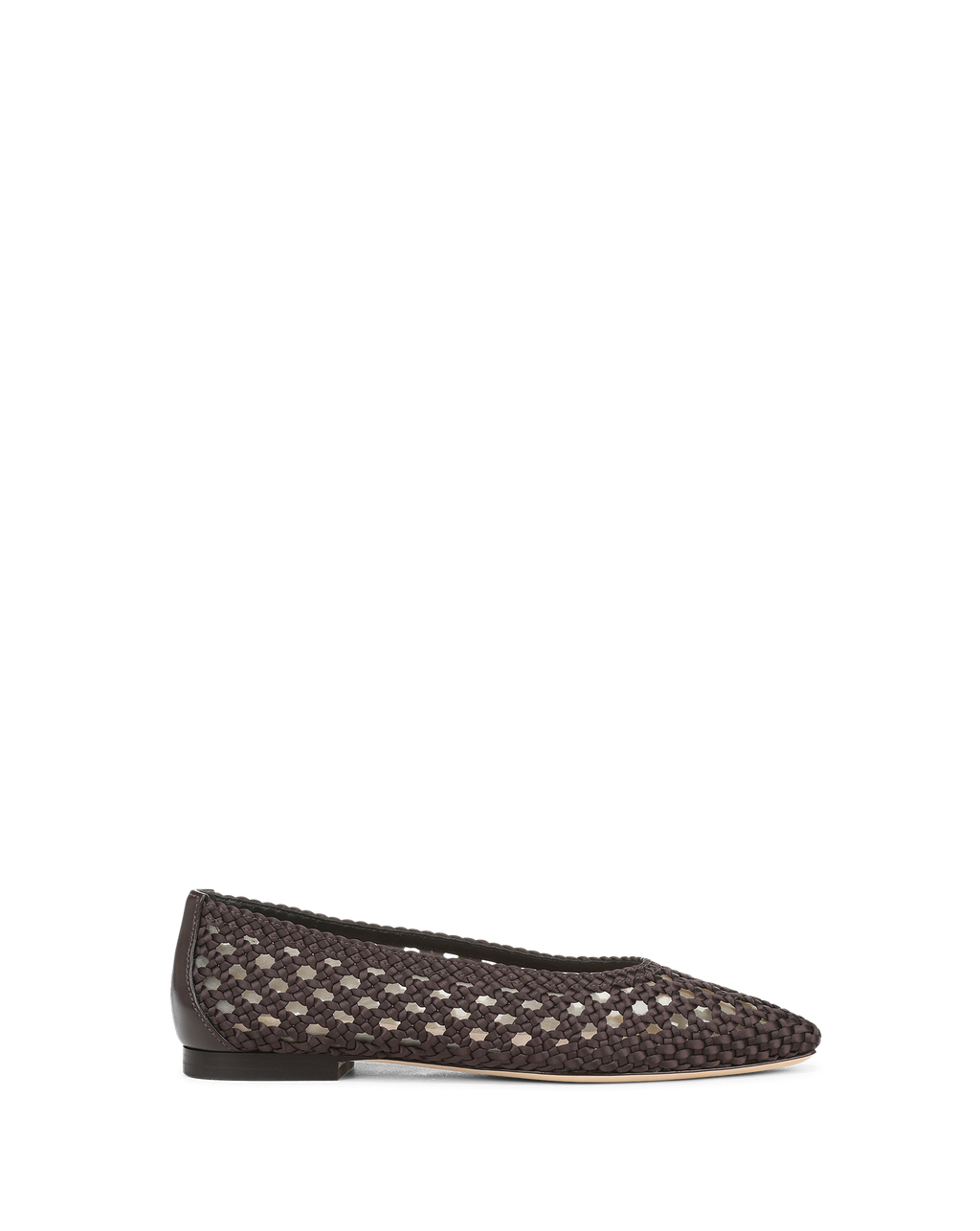 Cienna ballerines tissées en satin