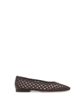 Cienna ballerines tissées en satin