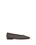 Cienna ballerines tissées en satin