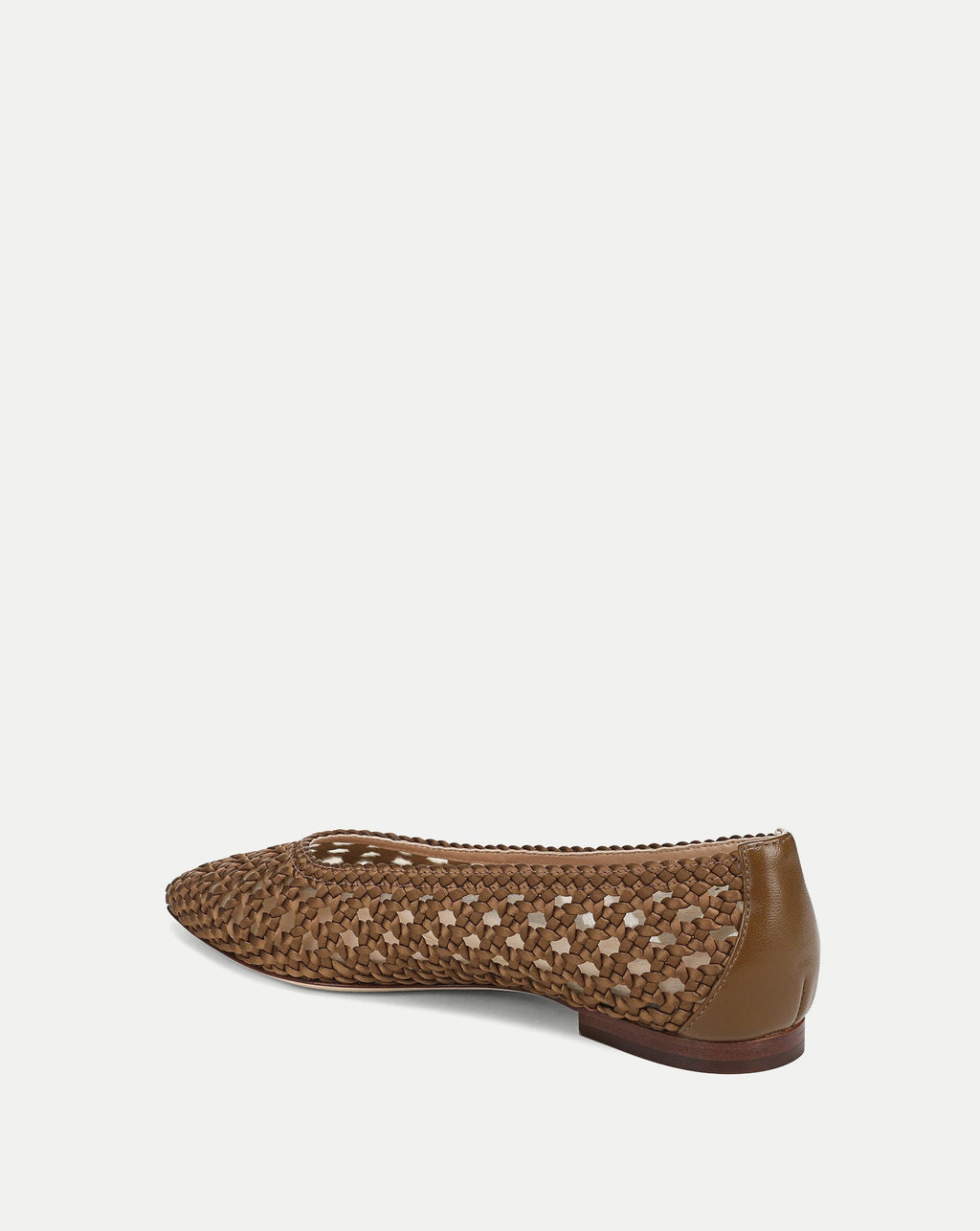 Cienna ballerines tissées en satin