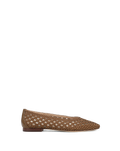 Cienna ballerines tissées en satin