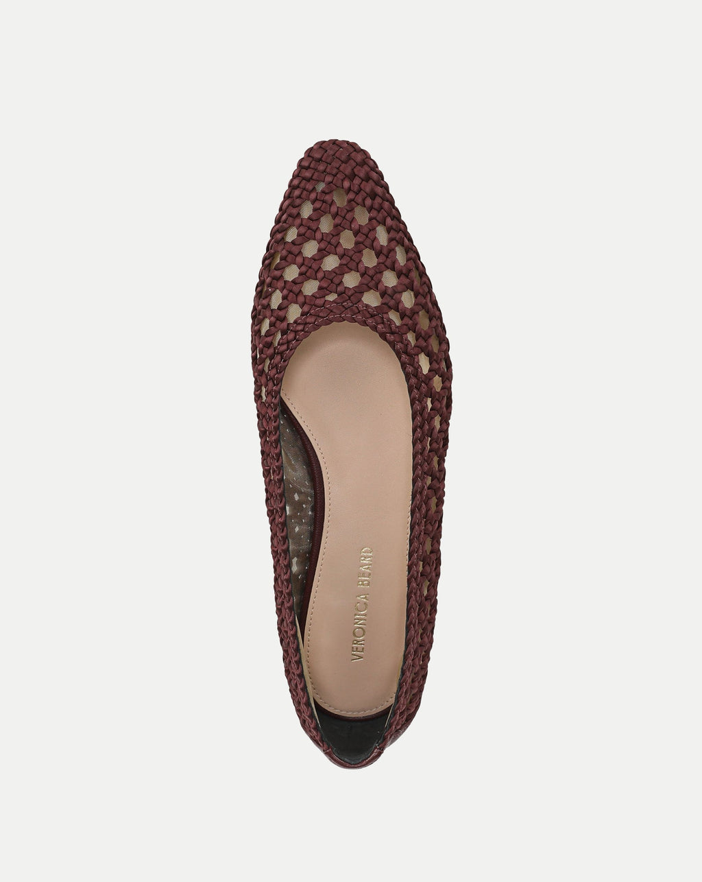 Cienna ballerines tissées en satin