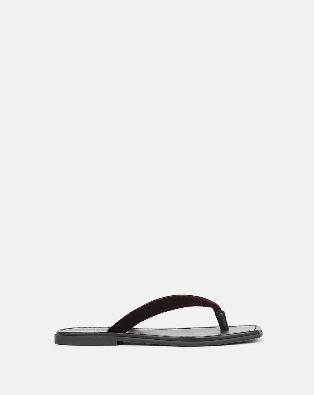 Clea Velvet Flip-Flop Sandal