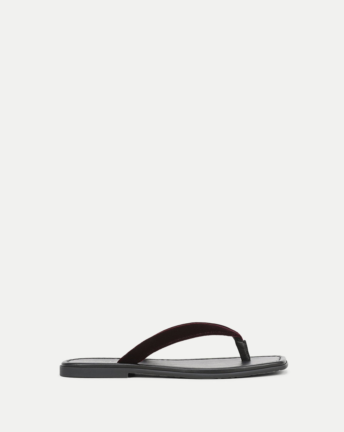 Clea Velvet Flip-Flop Sandal