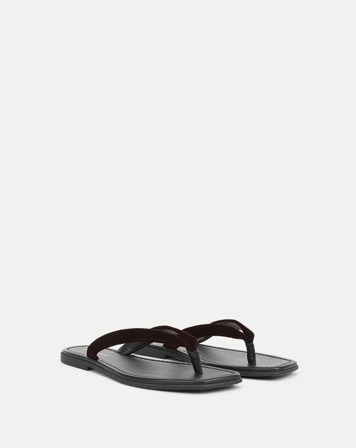 Clea Velvet Flip-Flop Sandal