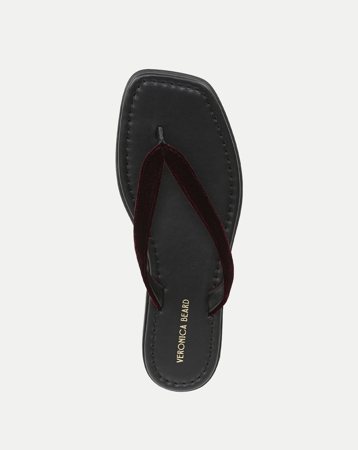 Clea Velvet Flip-Flop Sandal