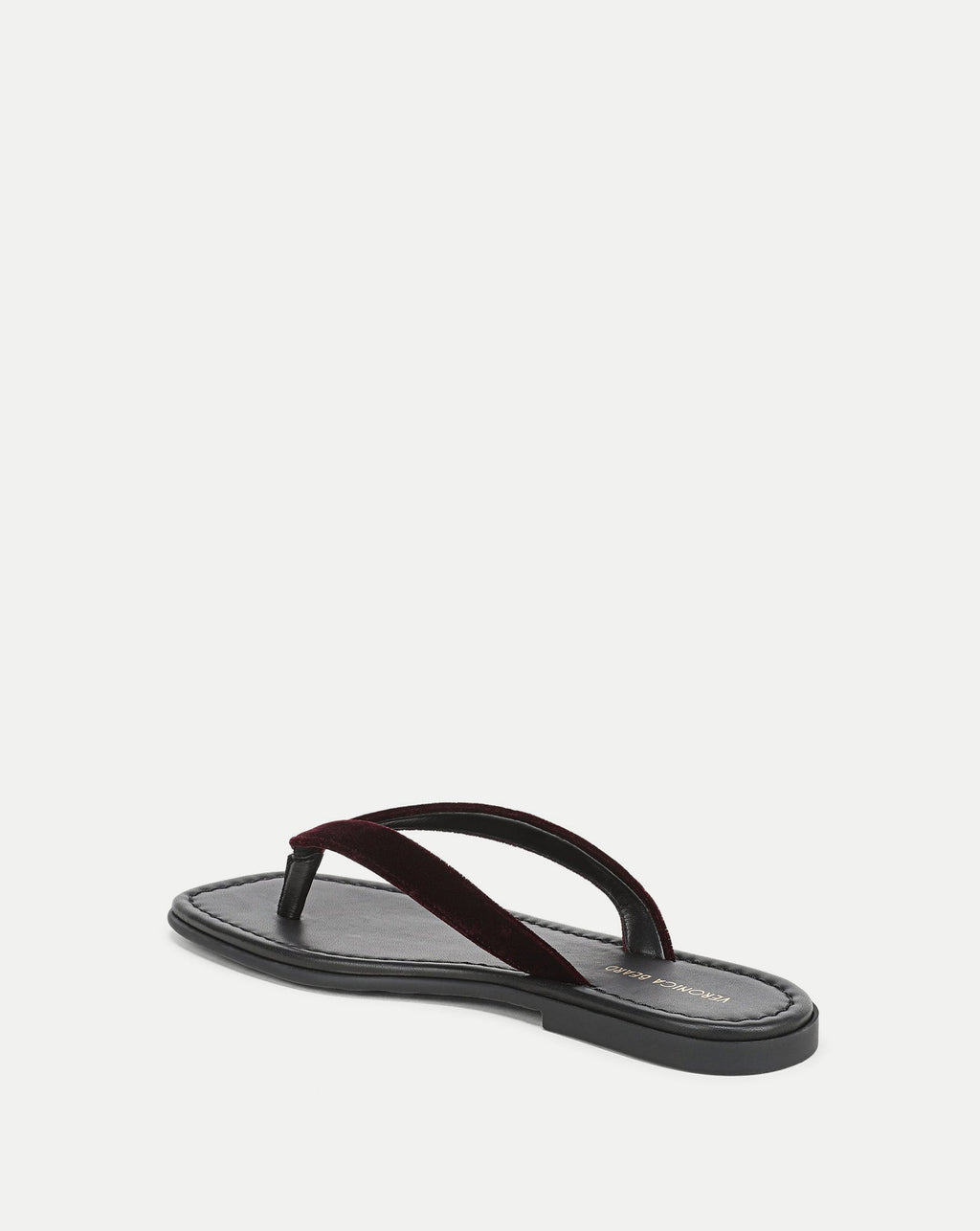 Clea Velvet Flip-Flop Sandal