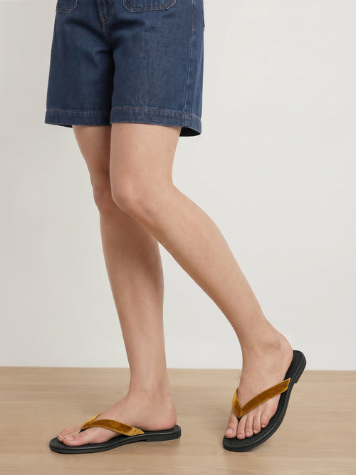 Sandale Tong Clea Velours