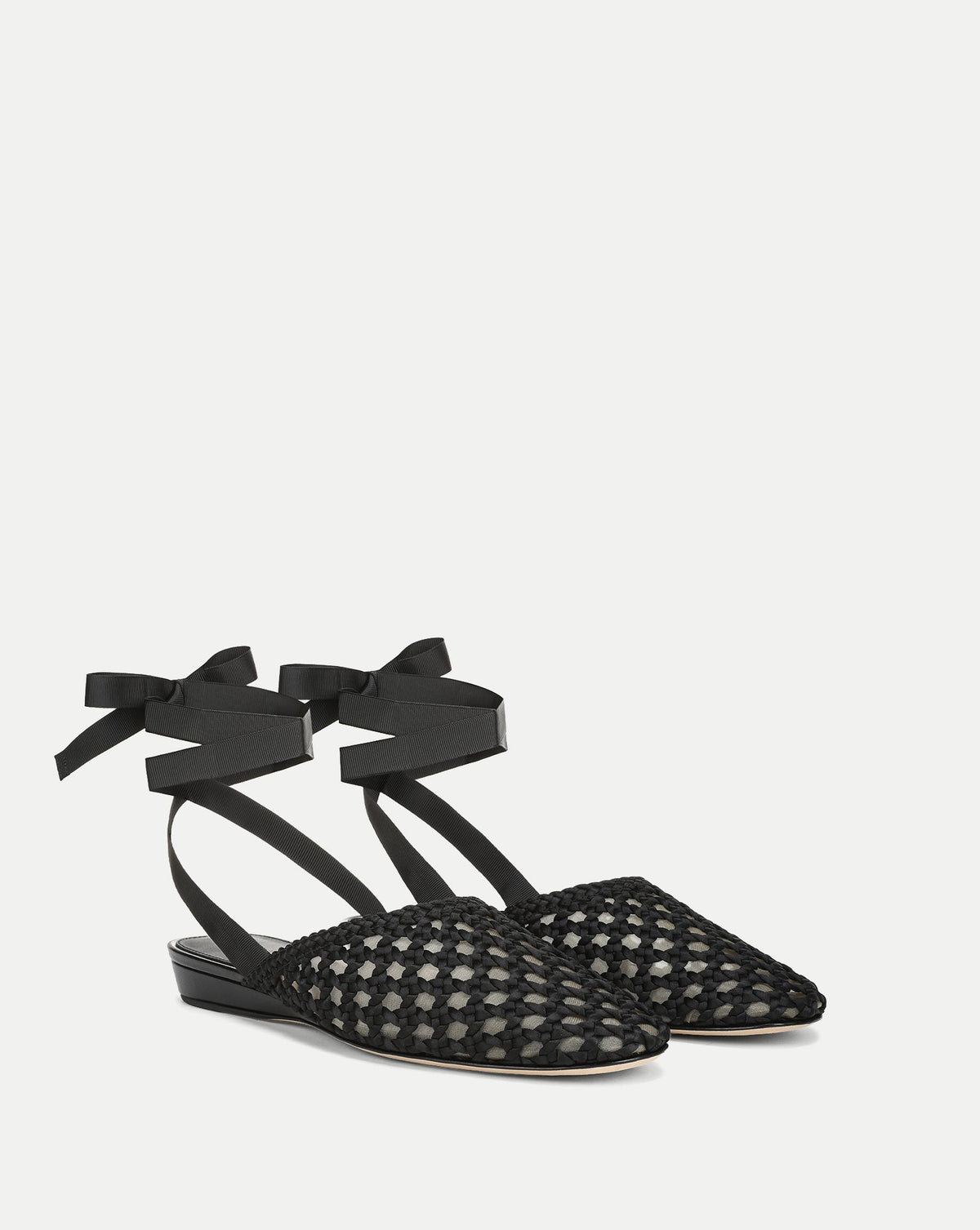 Malia Woven Satin Mule