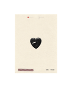 Black Heart Wish Card