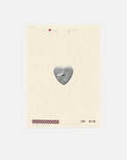 Silver Heart Wish Card