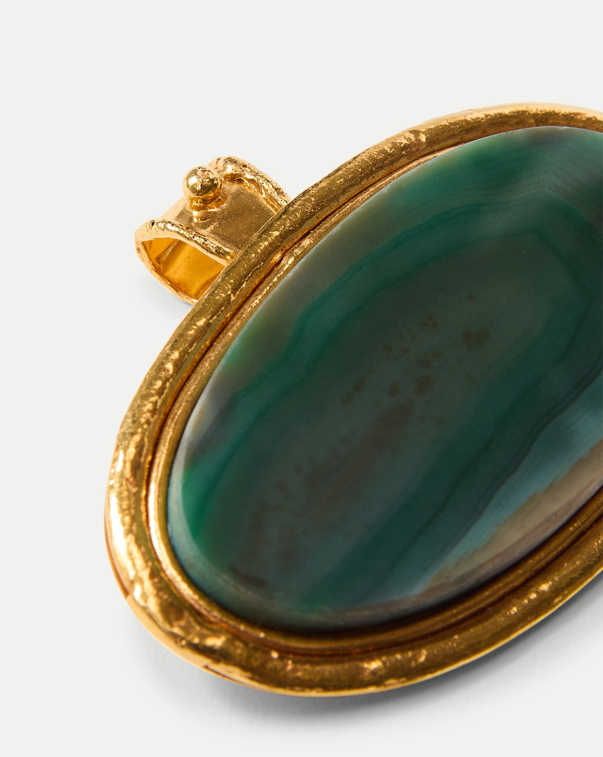 Collier Dakota en agate verte