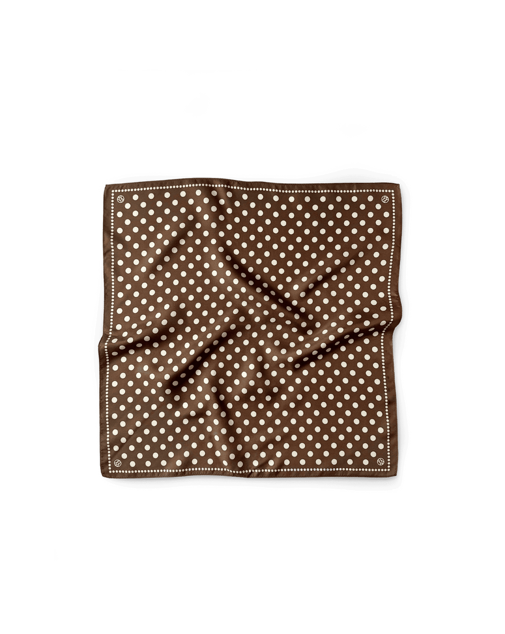 Silk Polka Dot Scarf