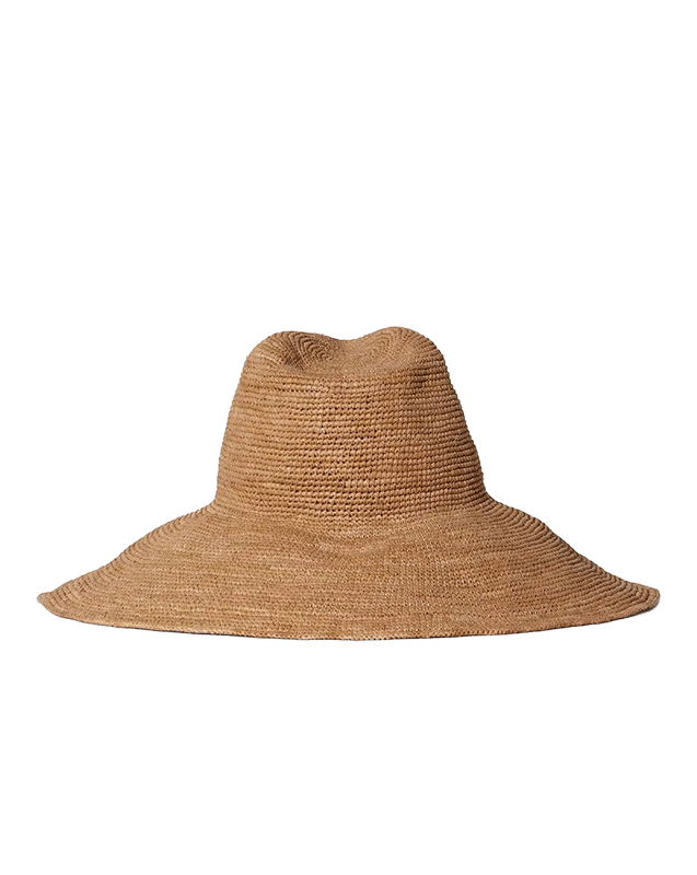 Chapeau de soleil en raphia Waverly
