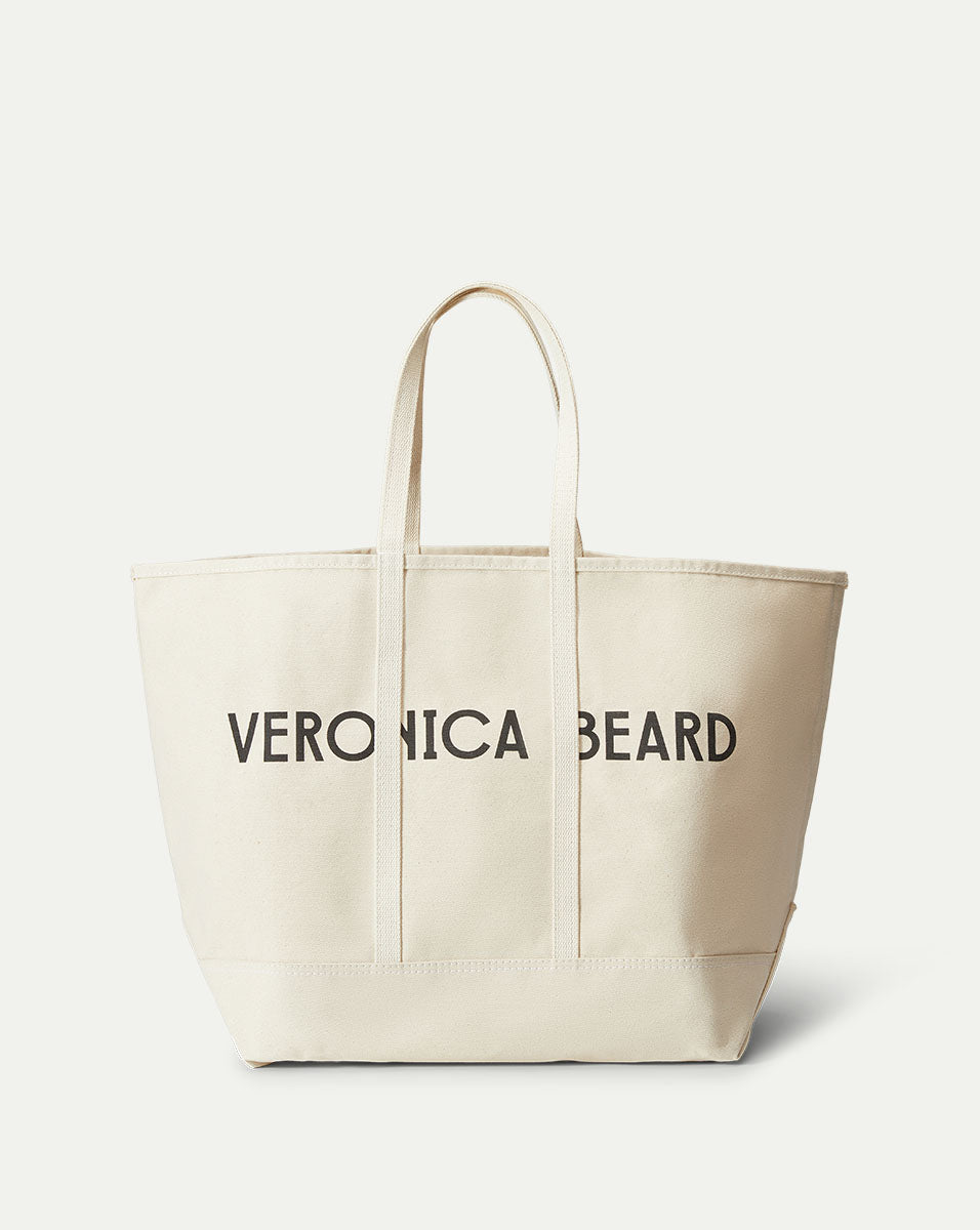 Grand cabas en toile avec logo