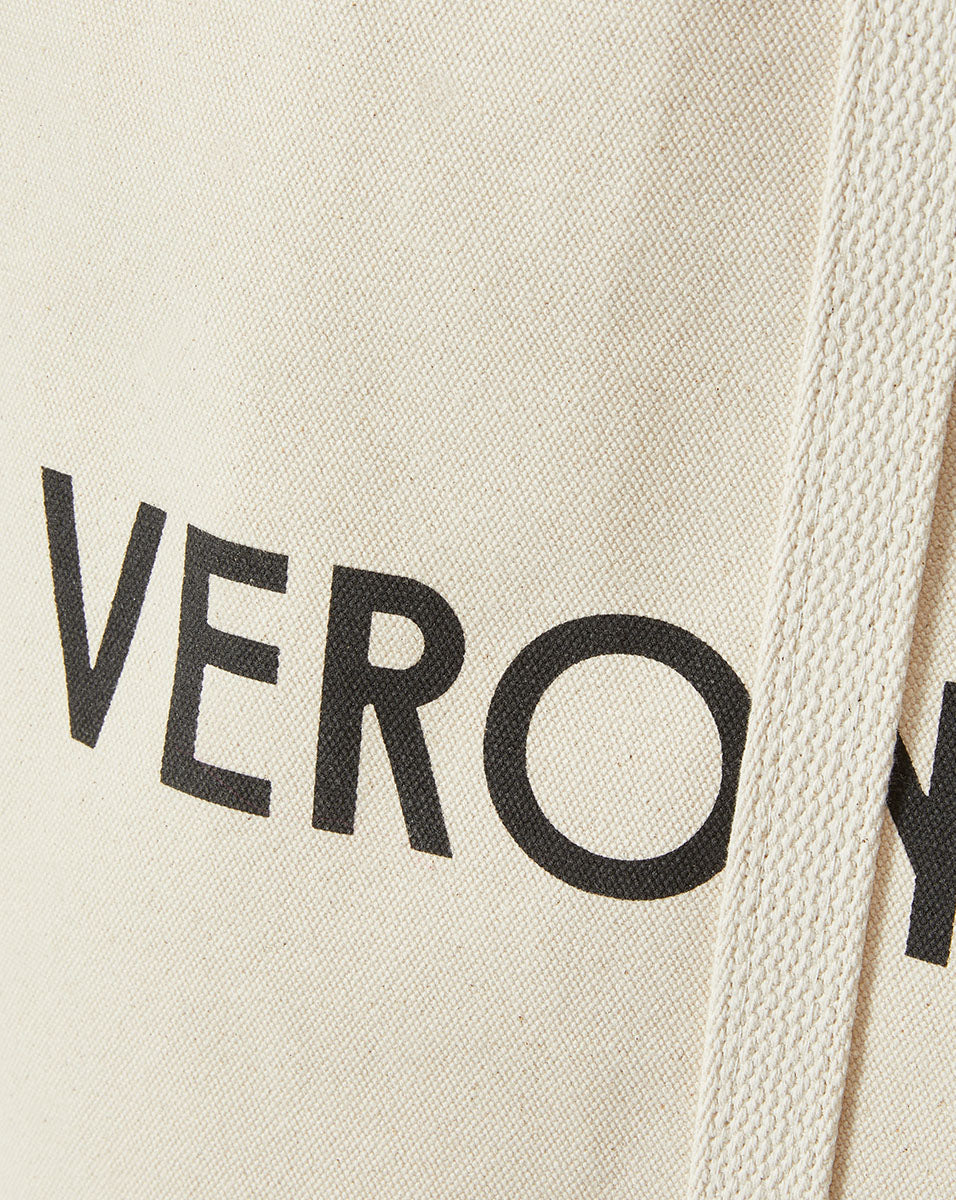 Grand cabas en toile avec logo