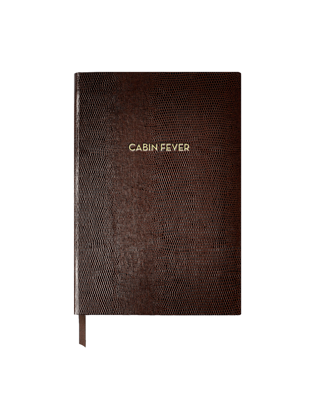 Carnet gaufré lézard