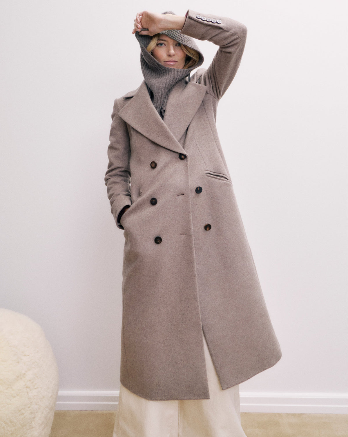 Manteau Dickey en laine et cachemire Seth
