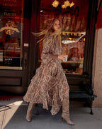 Lilith Silk Maxi Dress