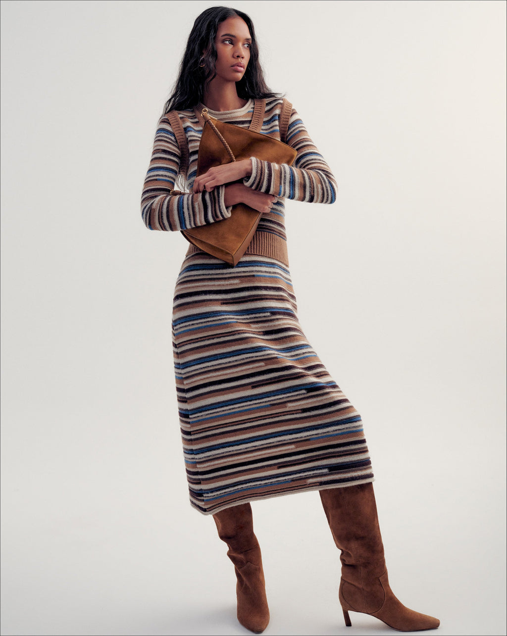 Sanders Knit Maxi Dress