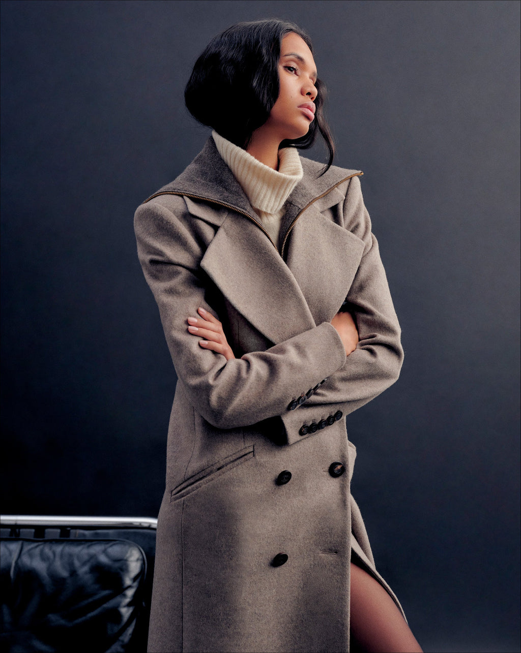 Manteau Dickey en laine et cachemire Seth