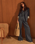 Pantalon Rimini ample à rayures