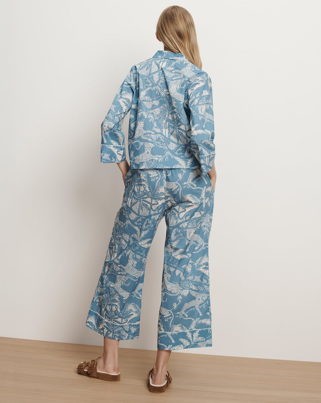 Long-Sleeve Cotton Pajama Set