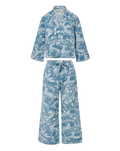 Long-Sleeve Cotton Pajama Set